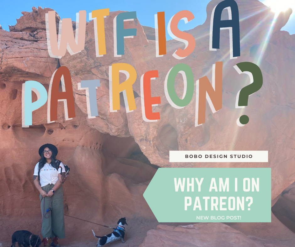 What is Patreon and why is bobo design studio there?