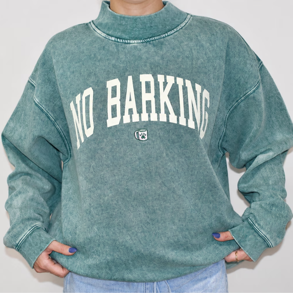 Mock Neck Crewneck Sweatshirt – Tagged 