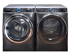 GE Profile Front Load Washer & Dryer