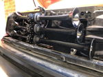 Six black train horns two stacks of three behind radiator grille LaQuentin's 2020 Toyota Tundra 844 Nightmare Edition gallery photo 6
