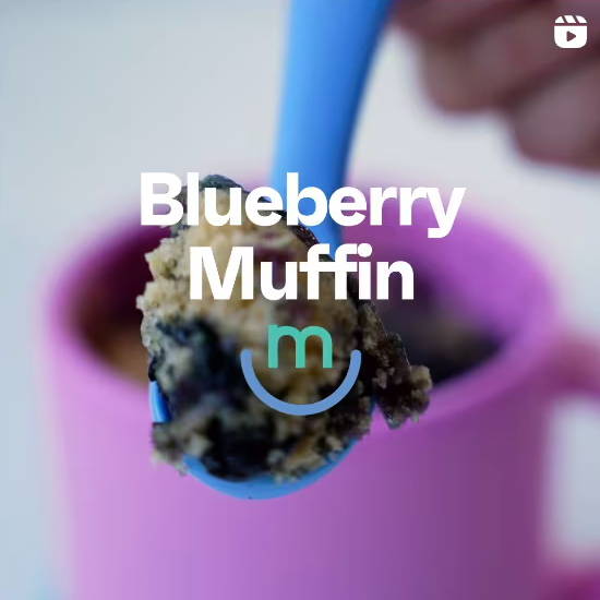 90-Second Blueberry Muffin