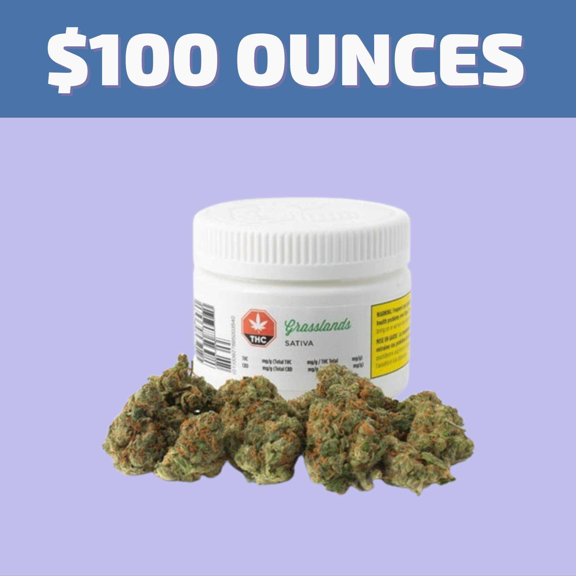 Buy Cheap Ounces of Weed in Winnipeg and have a $100 ounce of weed delivered same day, pick up in-store, or have it shipped Canada Post.