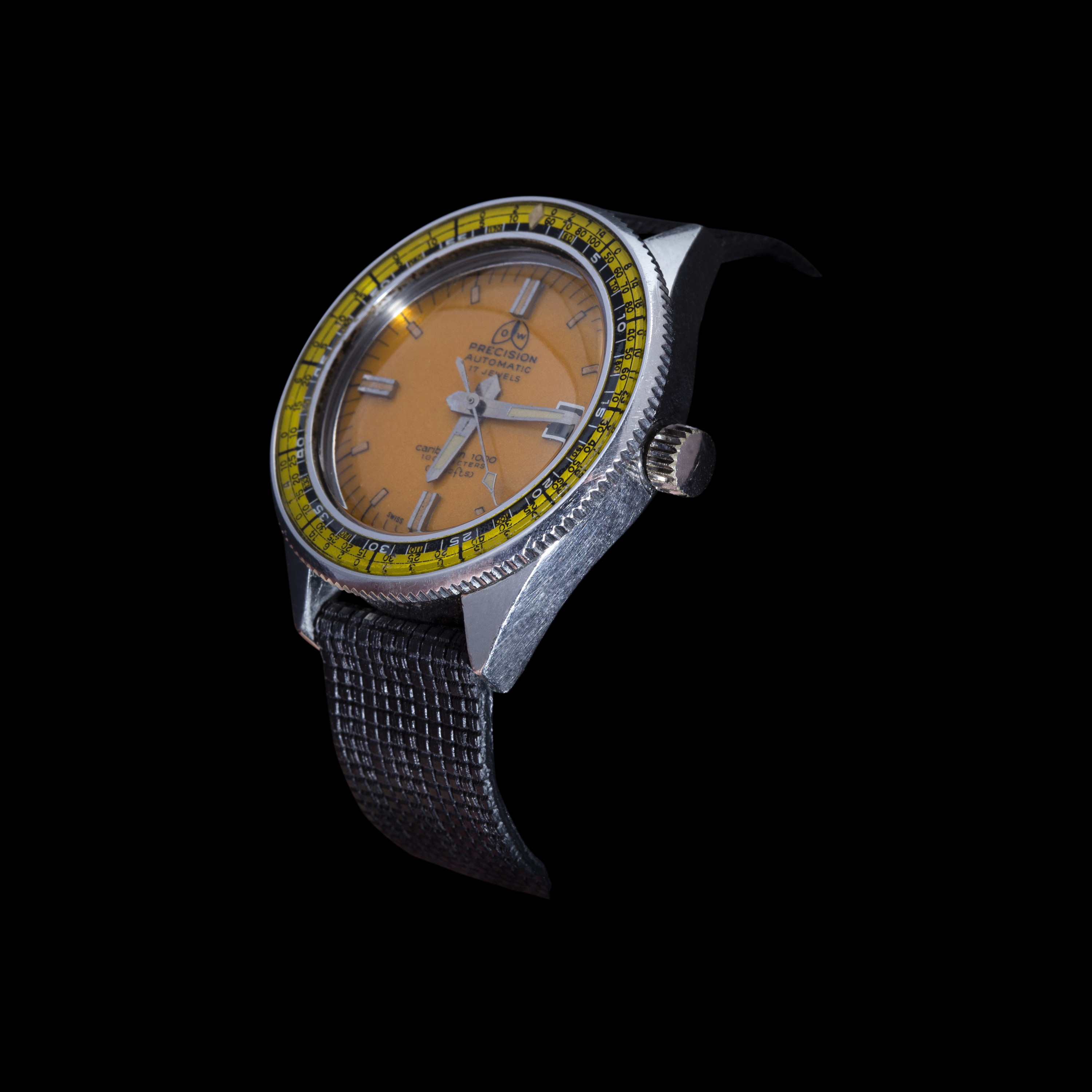Ollech and Wajs Zurich 1956 OW vintage watch Swiss made CARIBBEAN OCEANGRAPH OW702