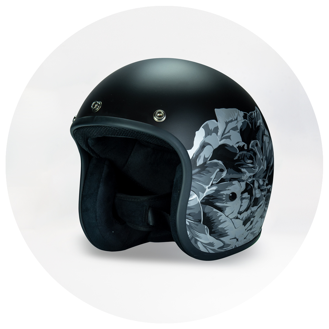Open Face Helmets