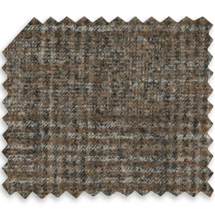 Color : Brown and gray fabric