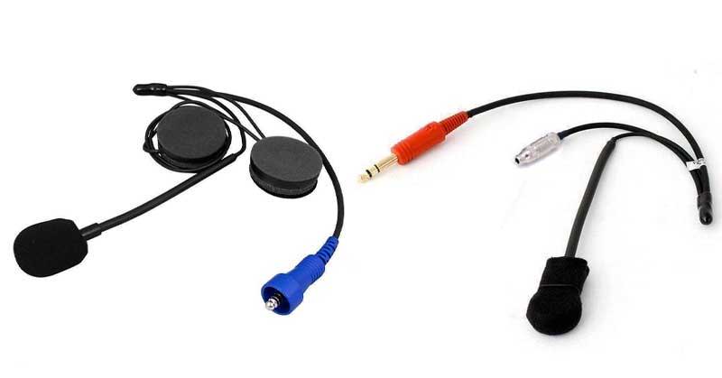 Sistema de comunicación manos libres para casco Rugged BT2 con Bluetooth  para motocicleta
