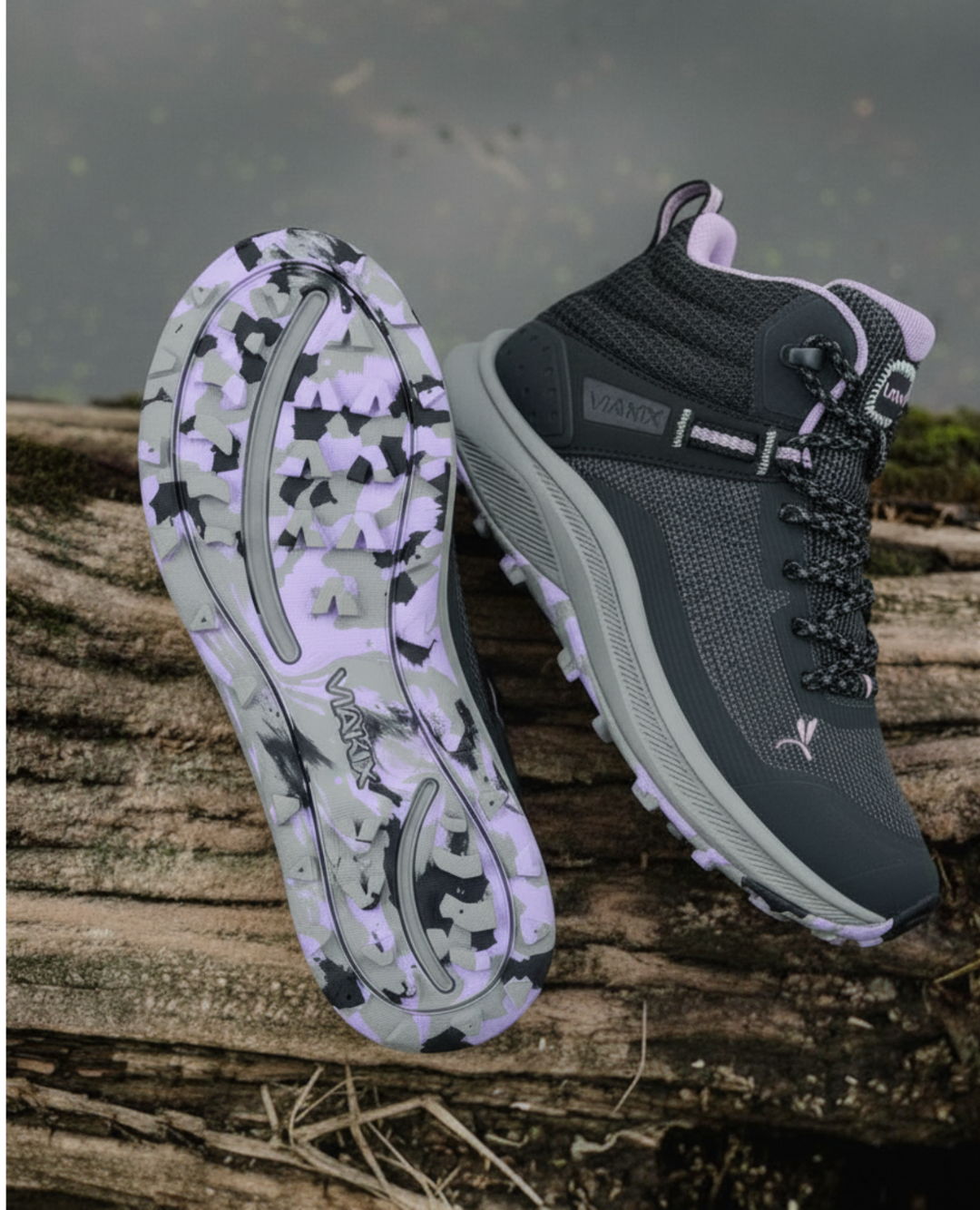 woman wearing monterra hiking boots