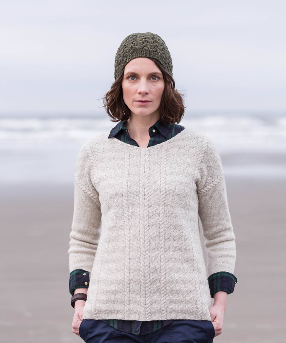 Vanora Pullover Sweater - Knitting Pattern by Brooklyn Tweed
