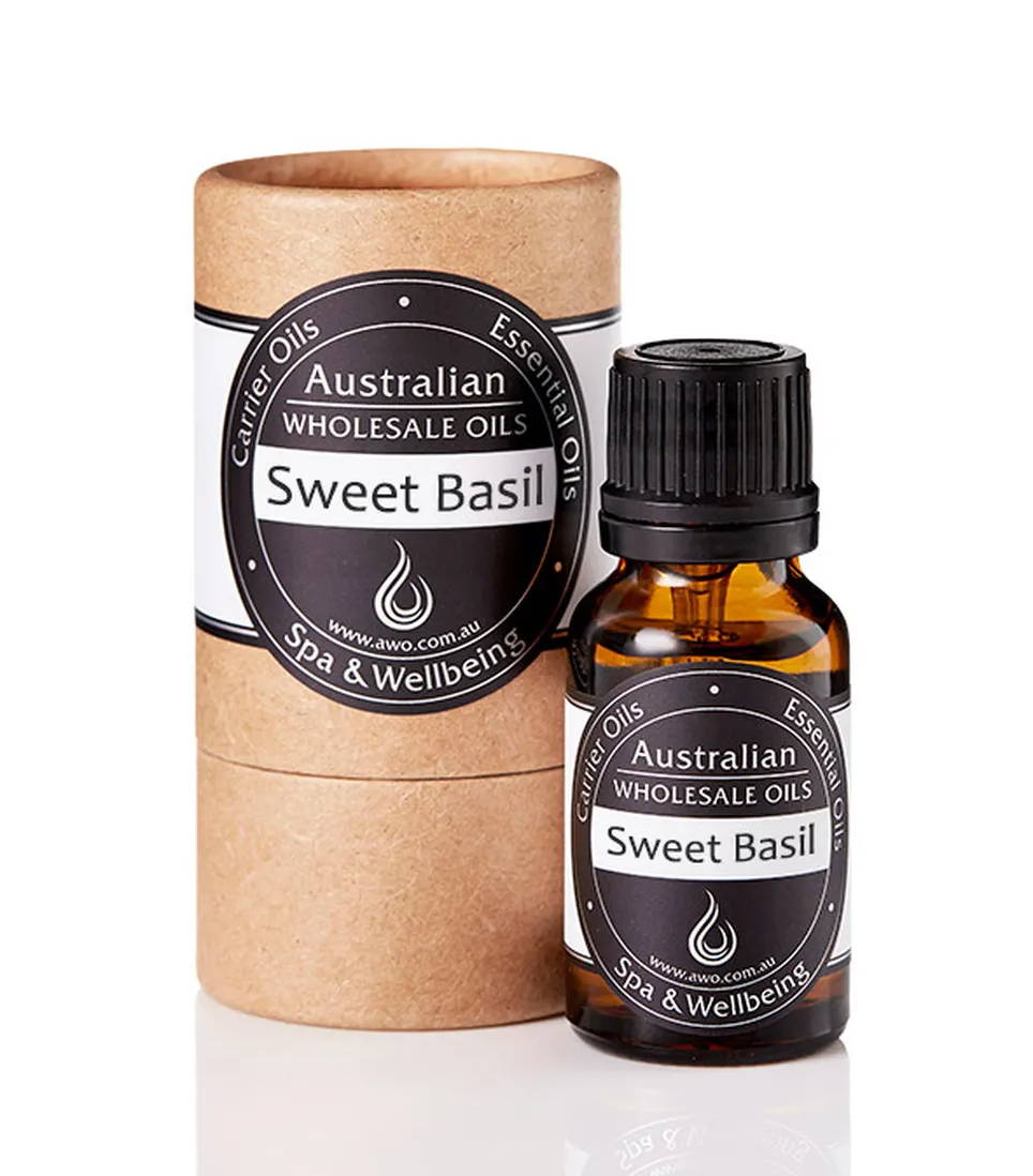 Sweet Basil Essential Oil 