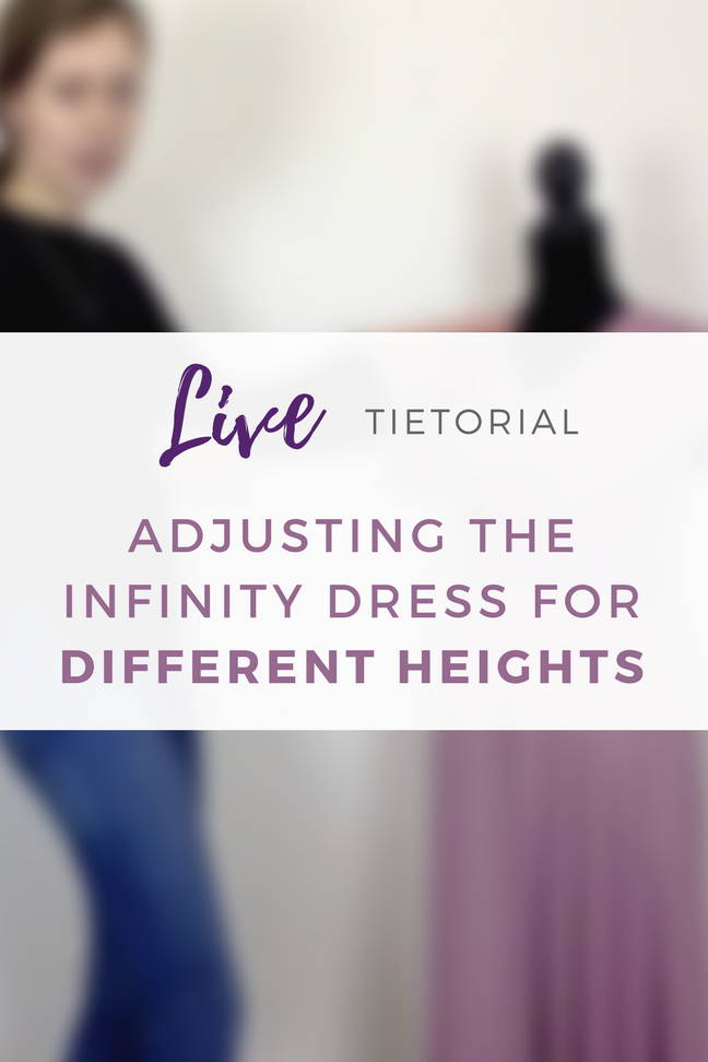 Adjust a Convertible Dress for your Height