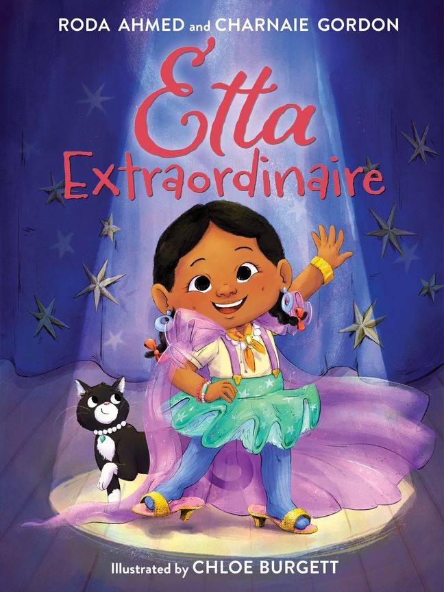 cover of etta extraordinaire by roda ahmed and charnaie gordon illustrated by chloe burgett