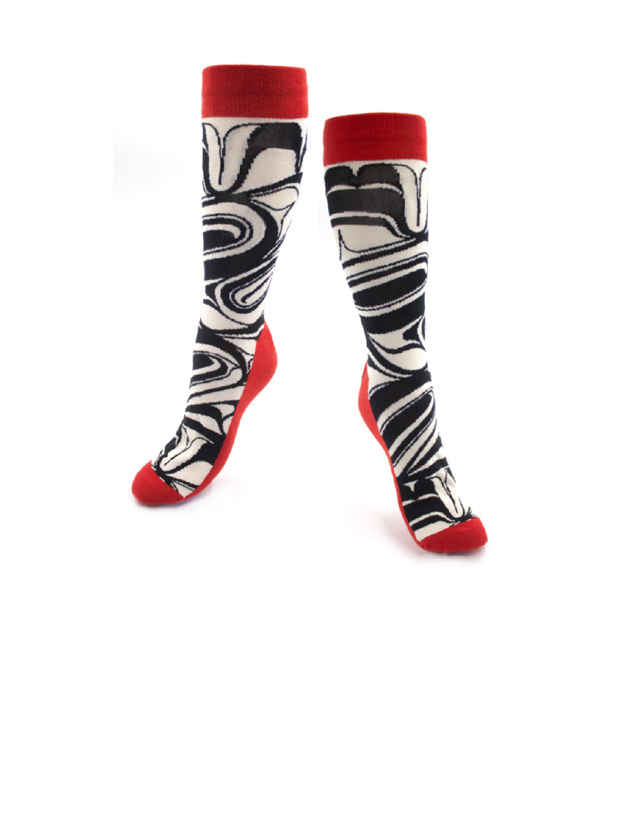 Spirit in Flight Art Socks by Roger Smith