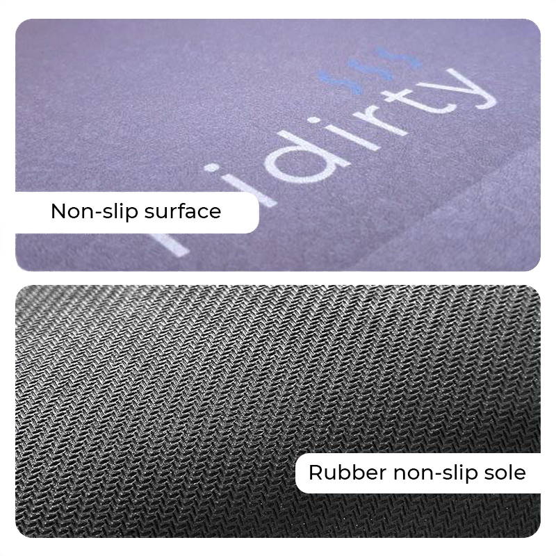 Super Absorbent Mat Hidirty top and bottom non-slip anti-slip