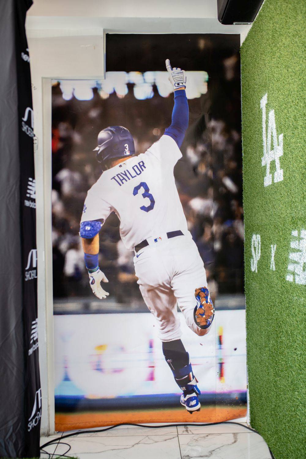 taylor poster of running around the bases