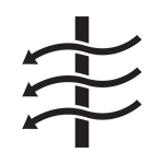 Symbol representing Open Back headphones