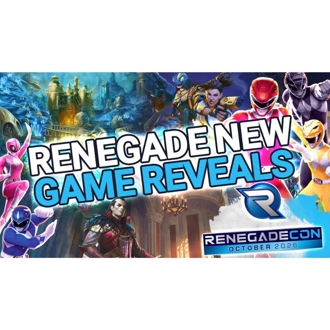 Renegade new game reveals featuring various characters and a fantasy background.