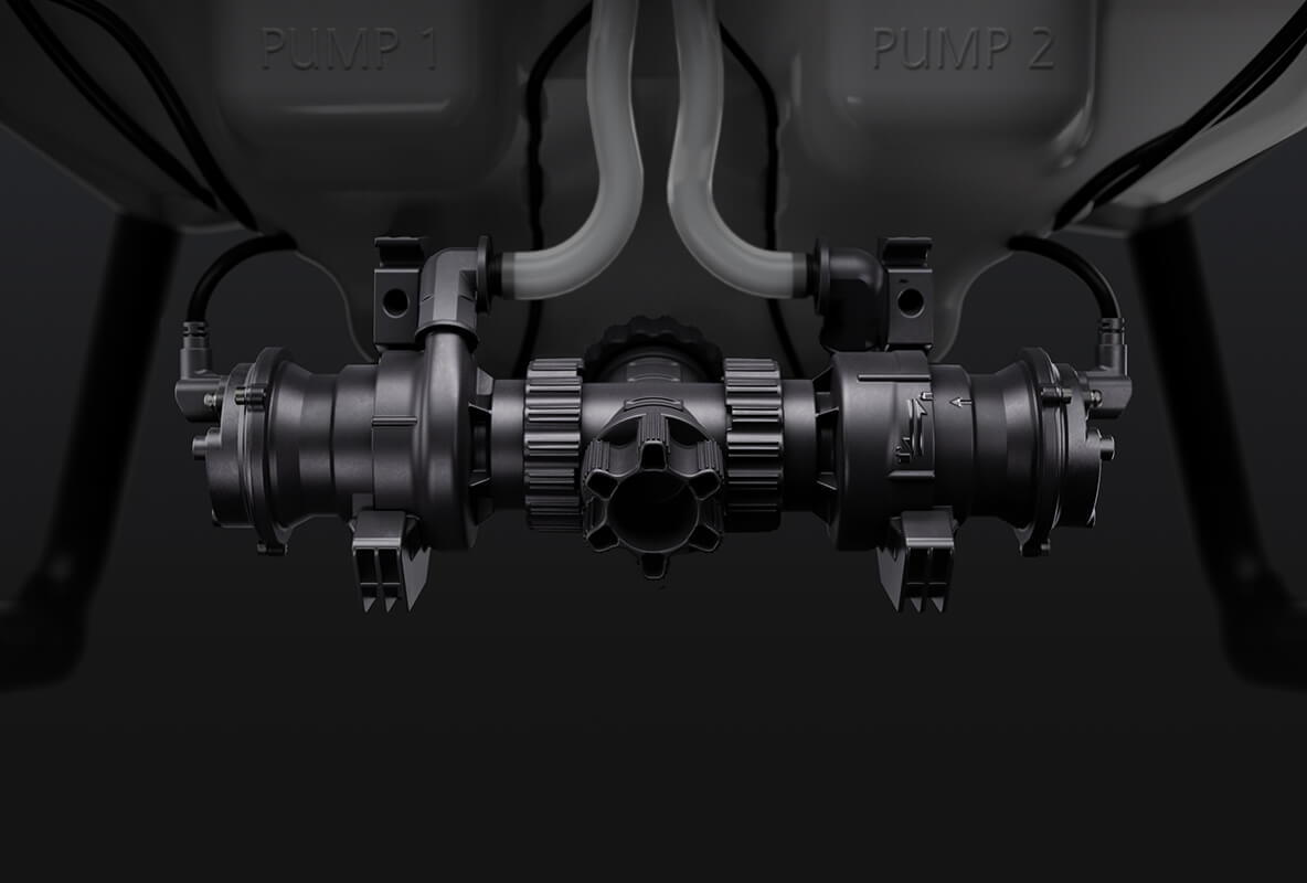 magnetic drive impeller pump DJI Agras T100