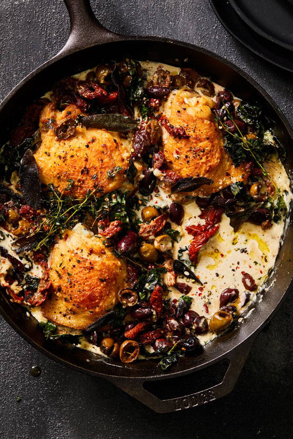 Tuscan baked chicken