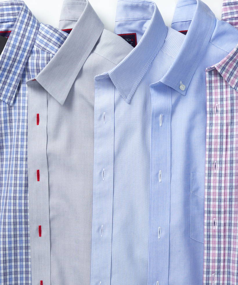 Collection of UNTUCKit wrinkle-free shirts.. 