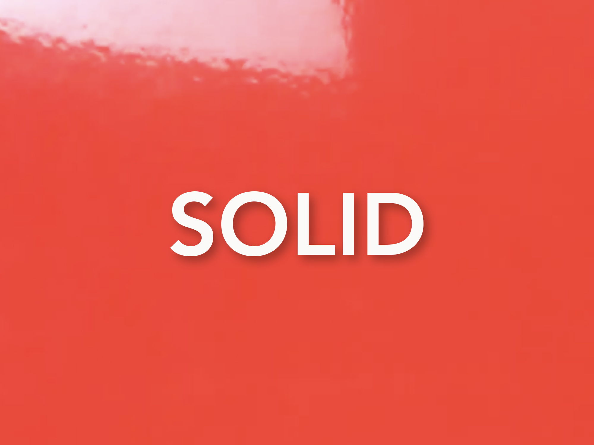 Solid opaque HTV swatch with flat, even color