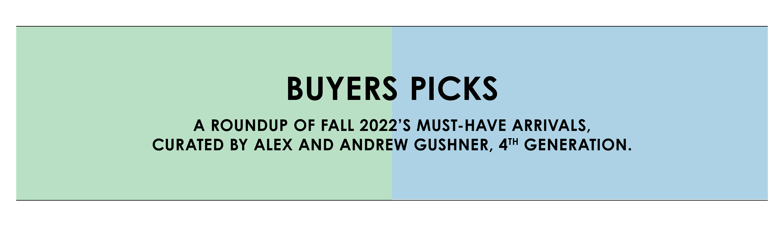 Buyers Top Picks