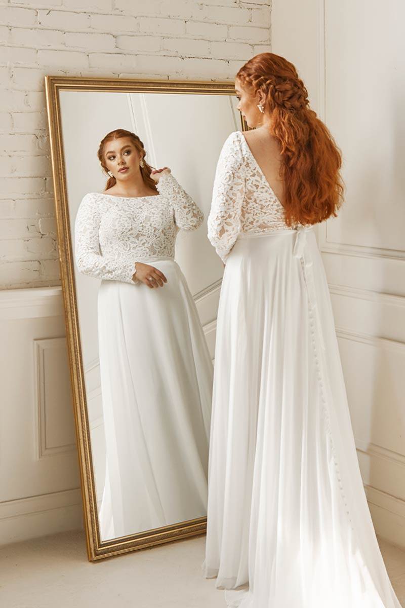 Selby Rae Lace Wedding Dress