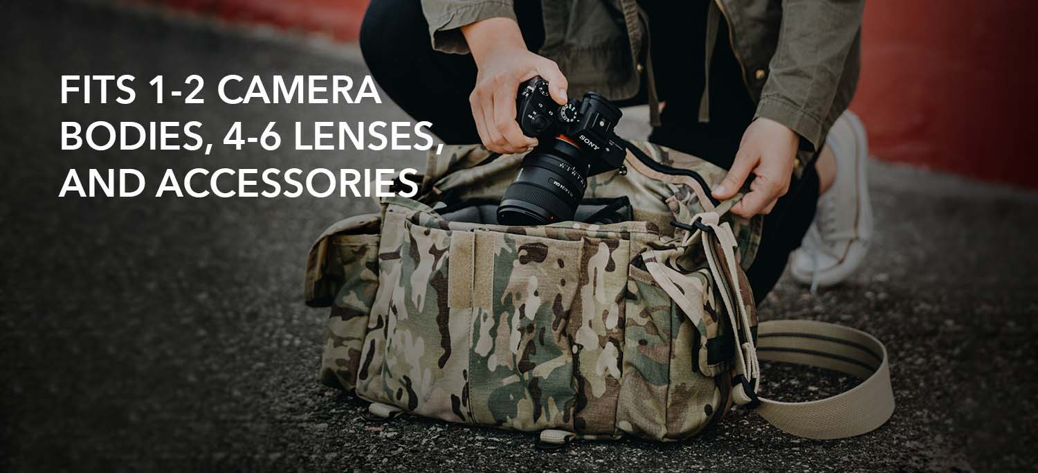 Domke F-2 Camouflage Shoulder Bag - 700-02CAMO – The Tiffen Domke F-2 Camouflage Shoulder Bag - 700-02CAMO – The Tiffen