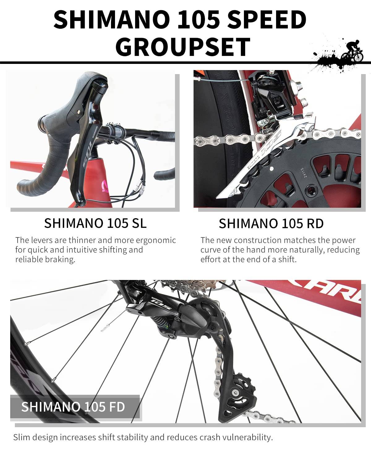 shimano 105 r7000 groupset-sava r08 disc brake carbon road bike 22speed
