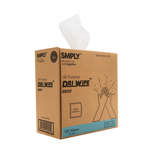 DRI-WIPE S600 boxed wipes