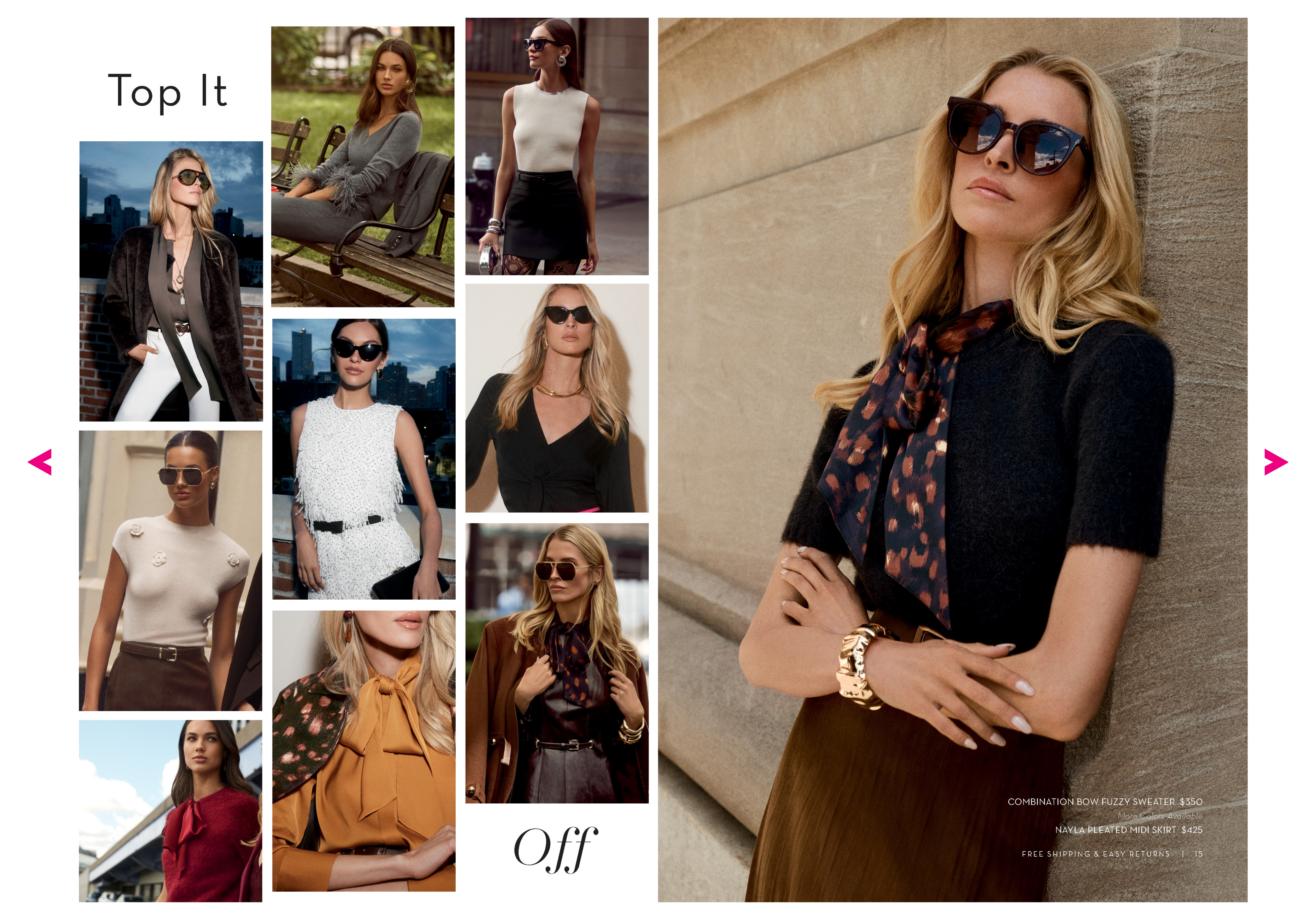 MILLY Fall 26 Catalog Page 8 - Top It Off