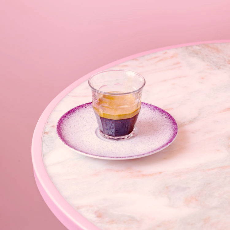 Espresso in glass 