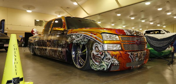 Crazy Air Brushed Chevy