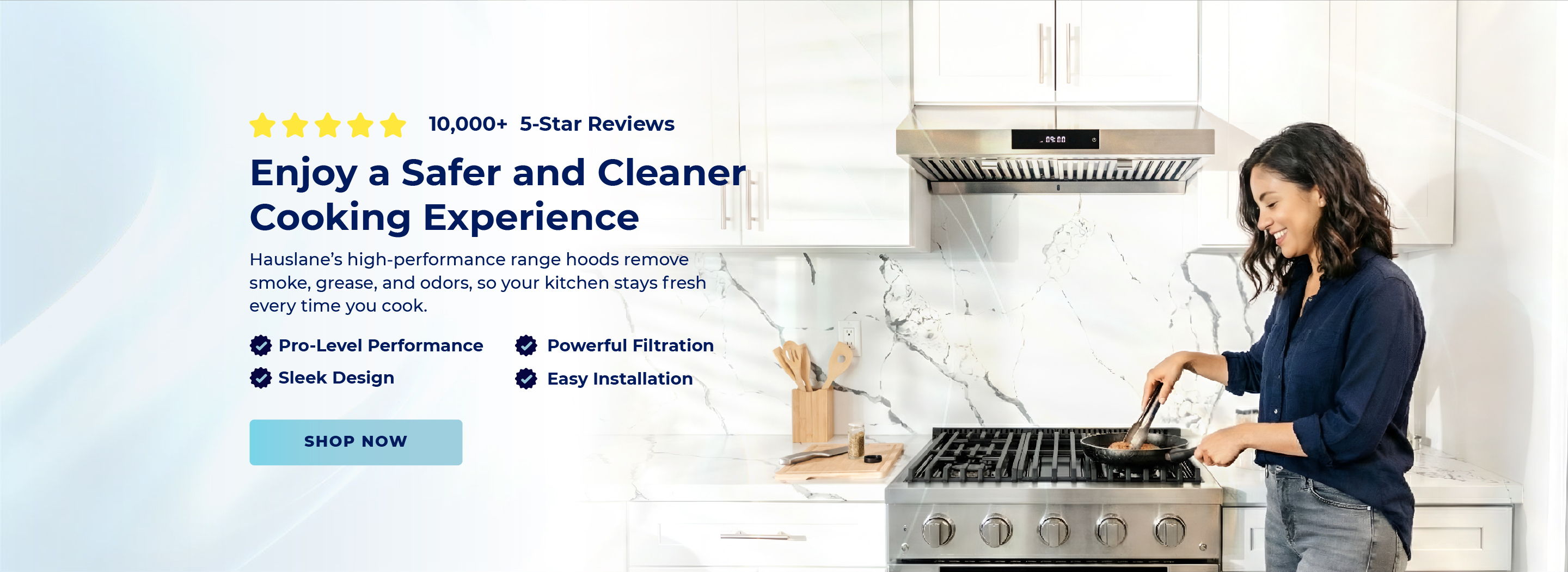 enjoy a safer and cleaner cooking experience