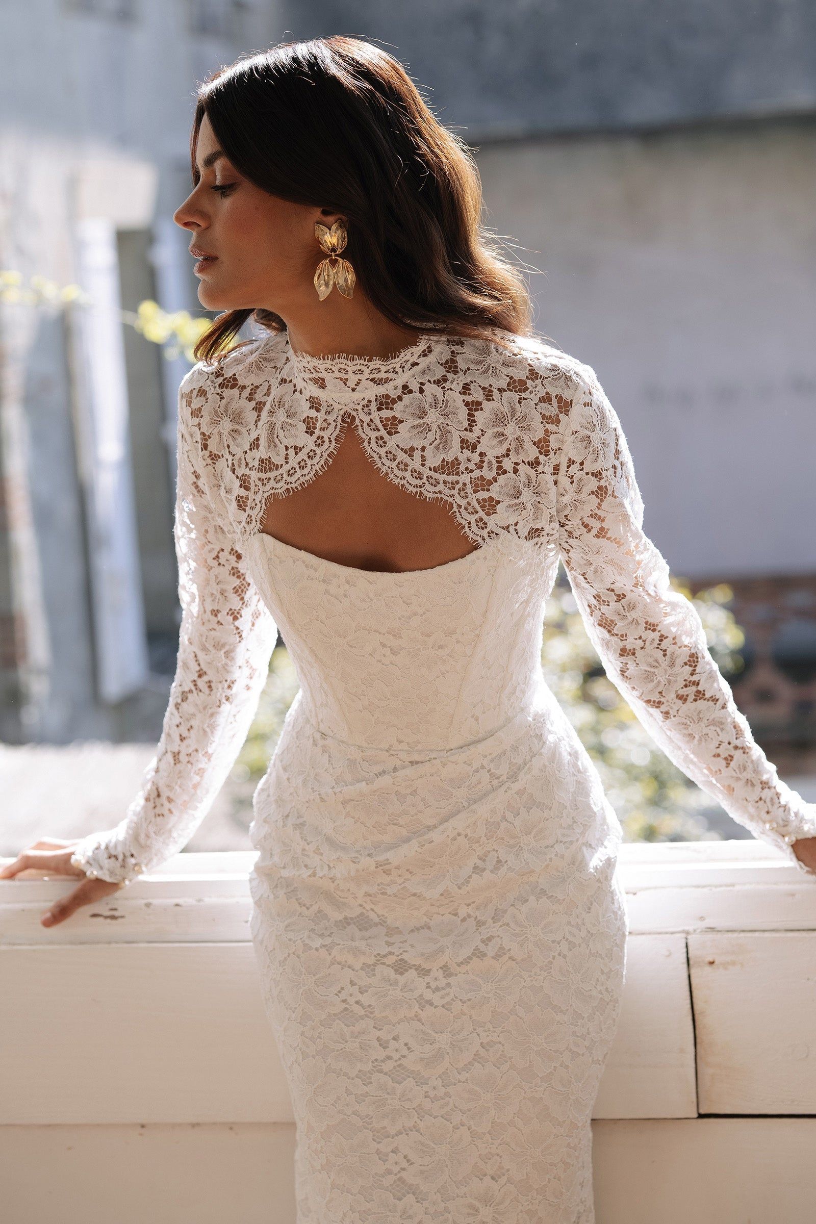 lace bridal bolero_XS_