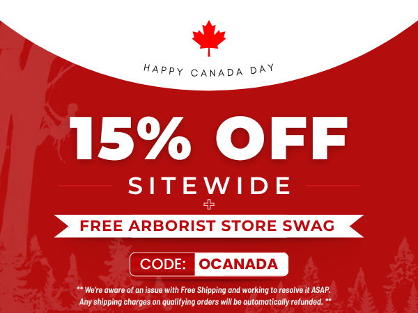 Shop 15% off entire store, canada day sale