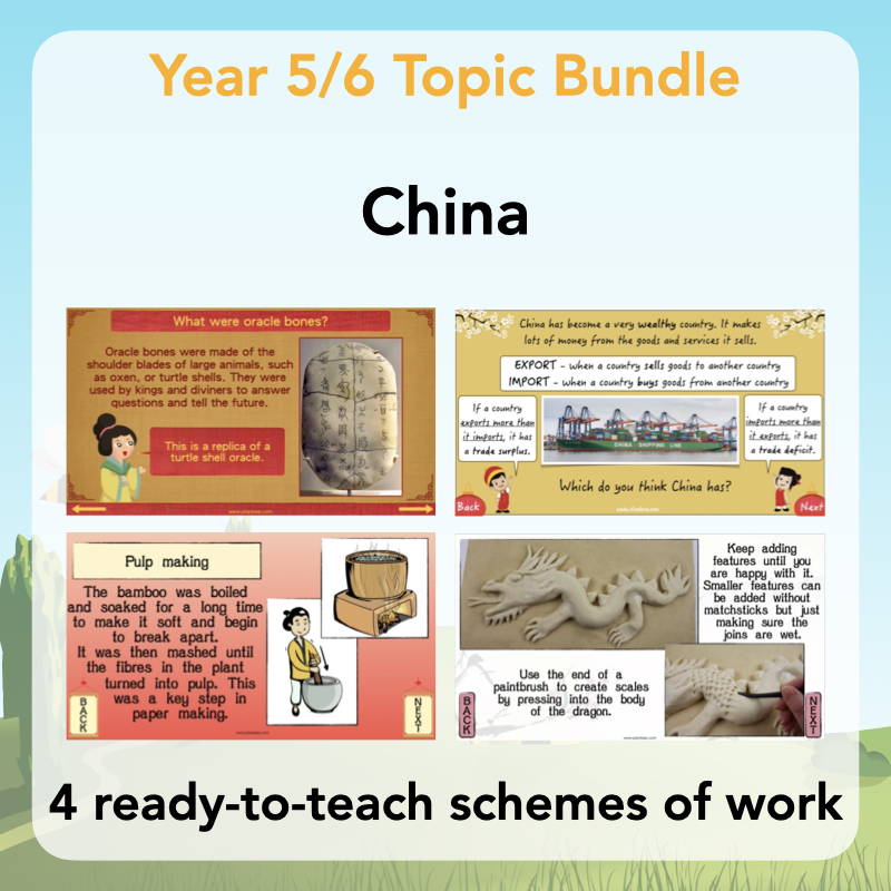 Year 5/6 China Topic Bundle