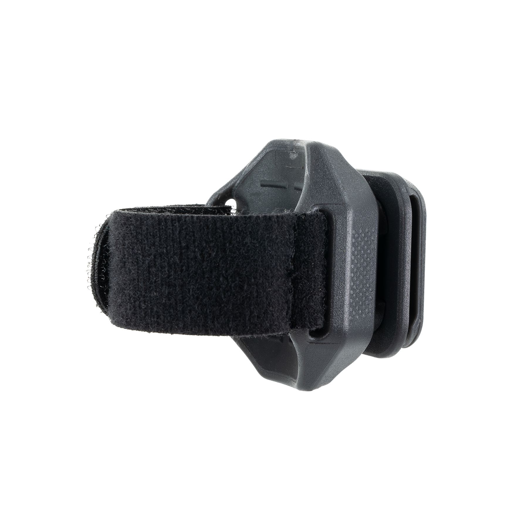 A magnetic universal floatant holder in grey for fishing