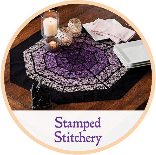 Stamped Stitchery