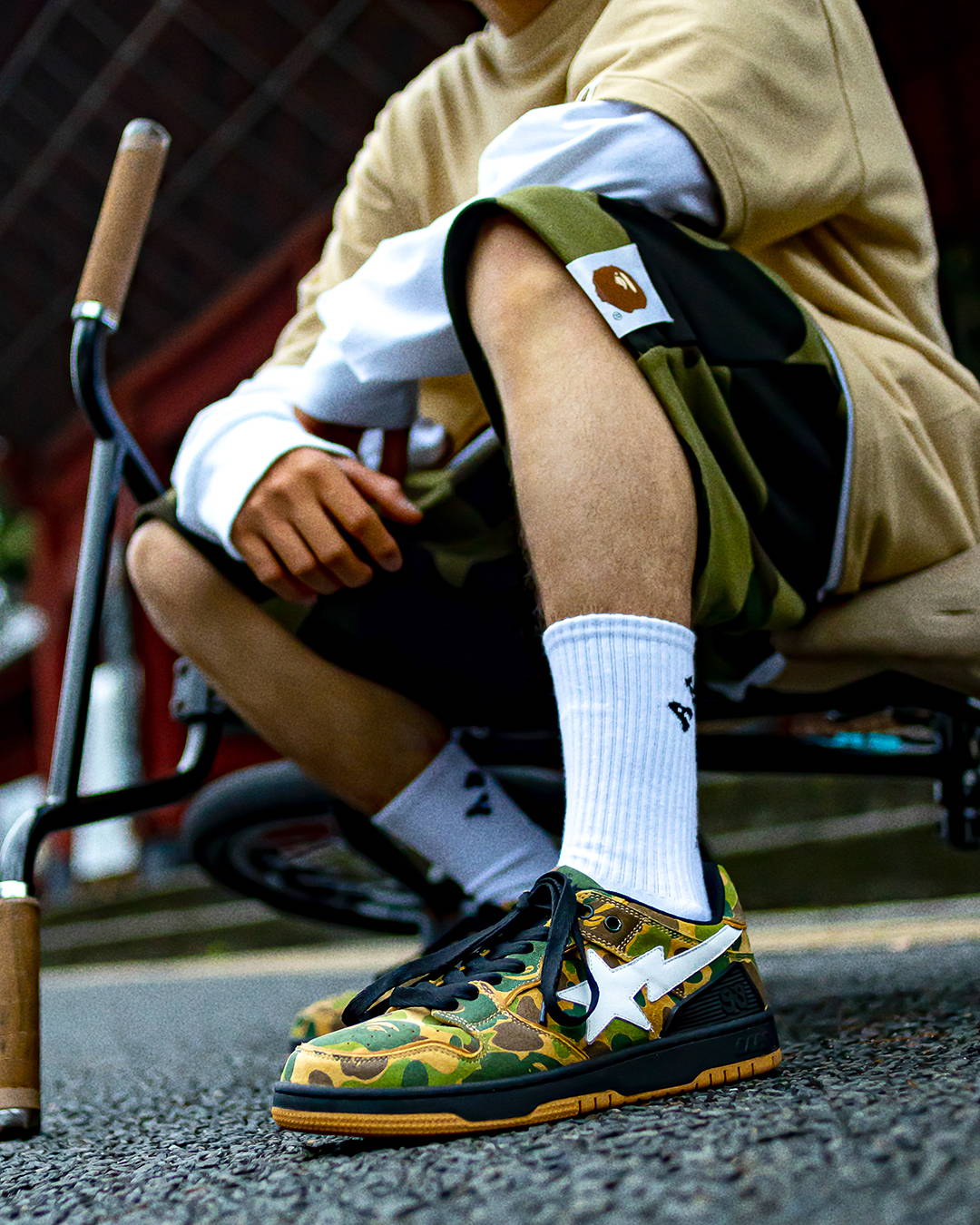 A BATHING APE BAPE SK8 STA