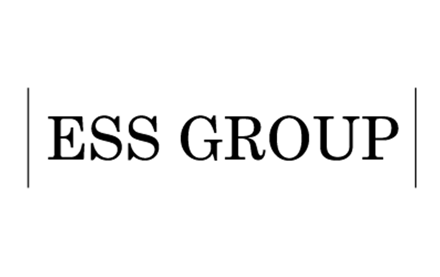 Logo of ESS Group in black text on a white background.