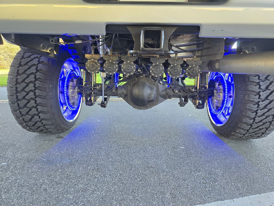 Thrill's 2023 Chevy High Country 2500 Train Horn Install with Spare Tire Delete S6 Upgrade
