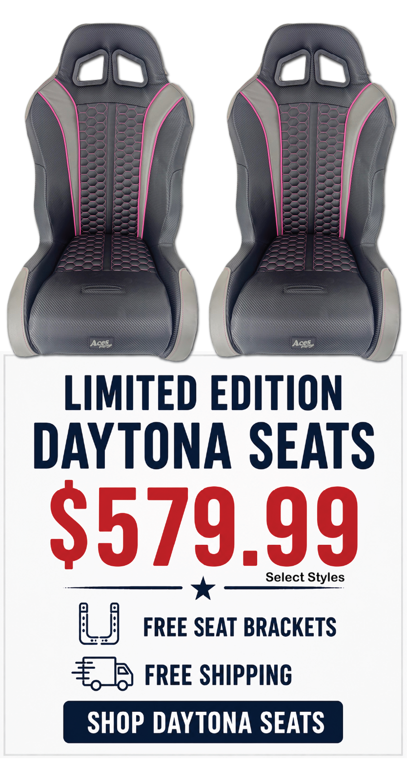 Limited edition Daytona seats for $579.99 with free brackets and shipping.