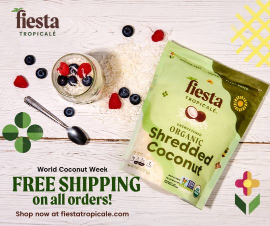 World Coconut Week - FREE SHIPPING on all orders!