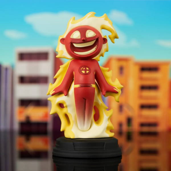 Marvel - Human Torch Animated Style Statue