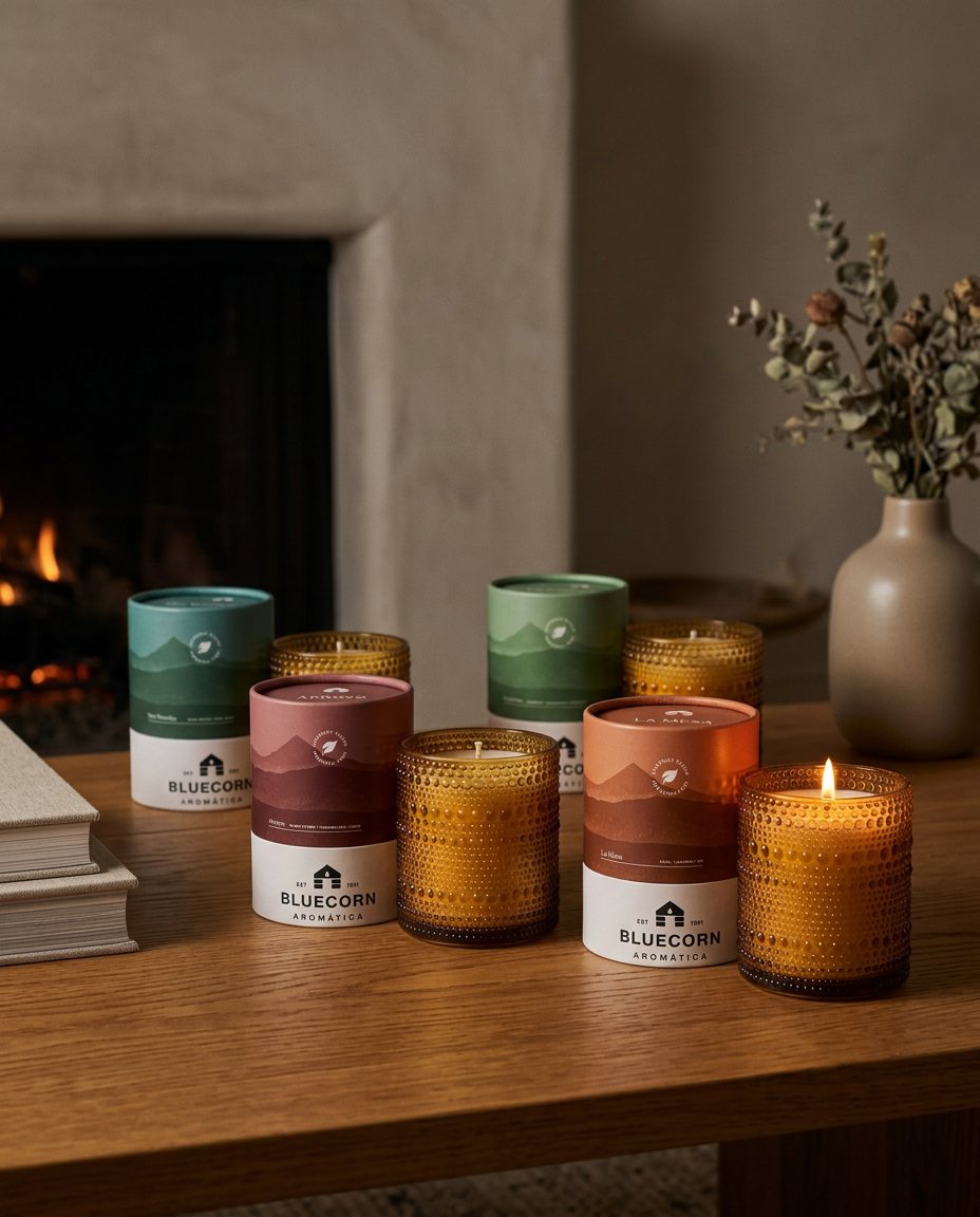 Four Full-Size Scented Candle Bundle