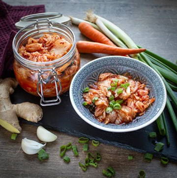 Recette Kimchi vegan