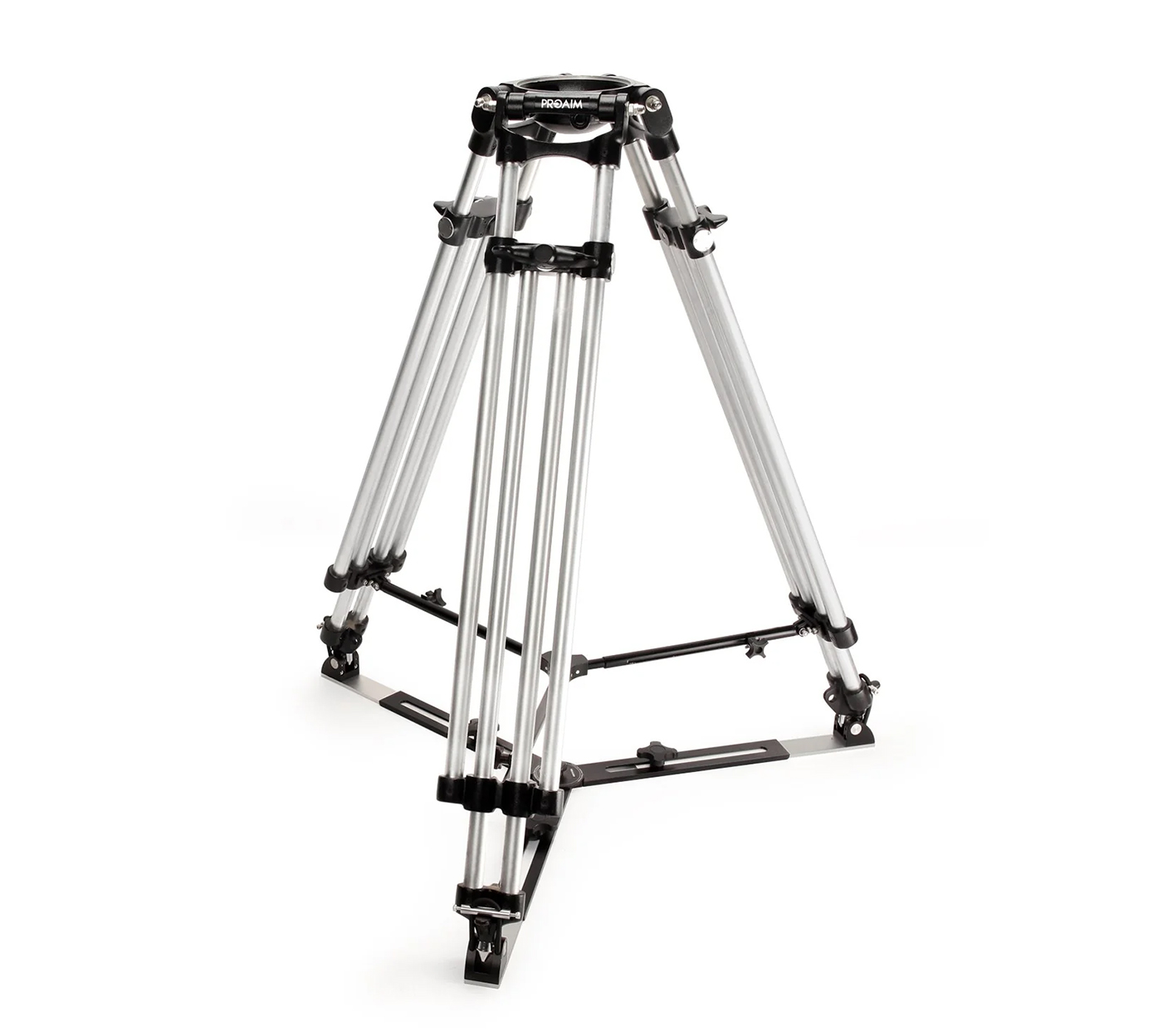 Proaim Heavy-Duty 150mm Tripod Stand with Spreader | Payload - 250kg / 551lb