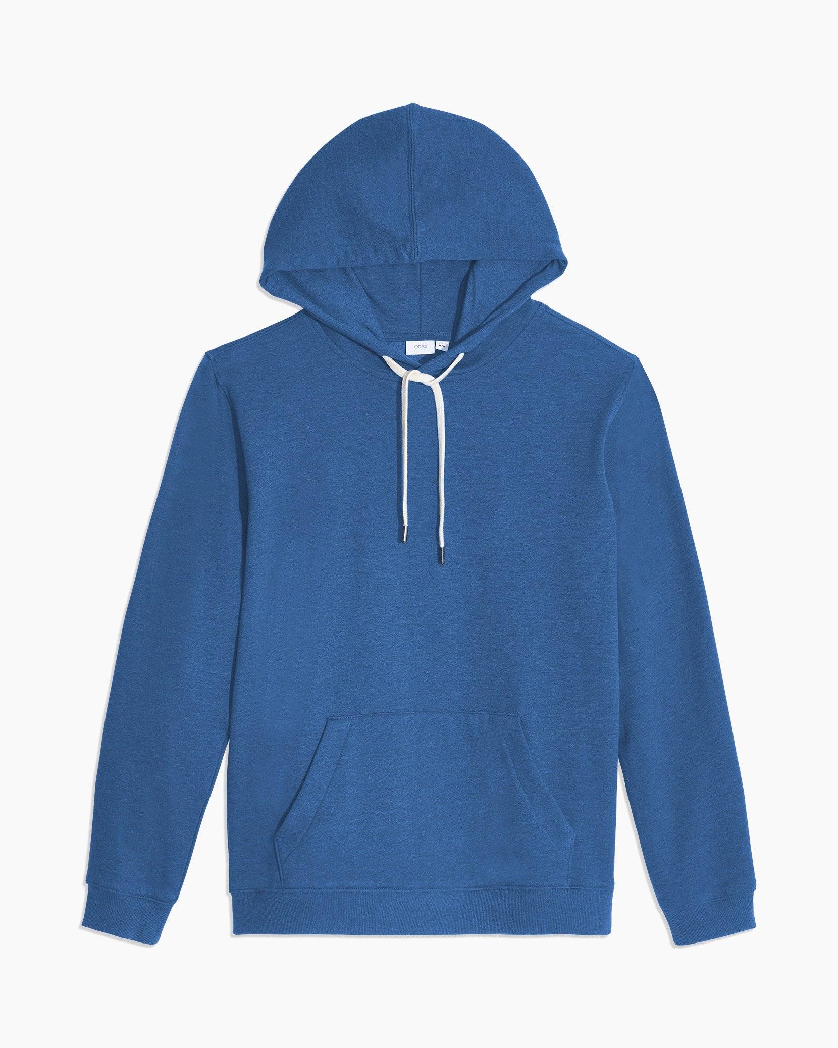 Heathered French Terry Pull-Over Hoodie
