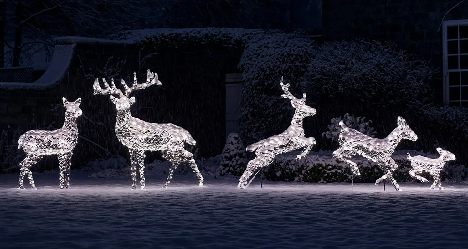 The full Harlow range with mixed LED setting
