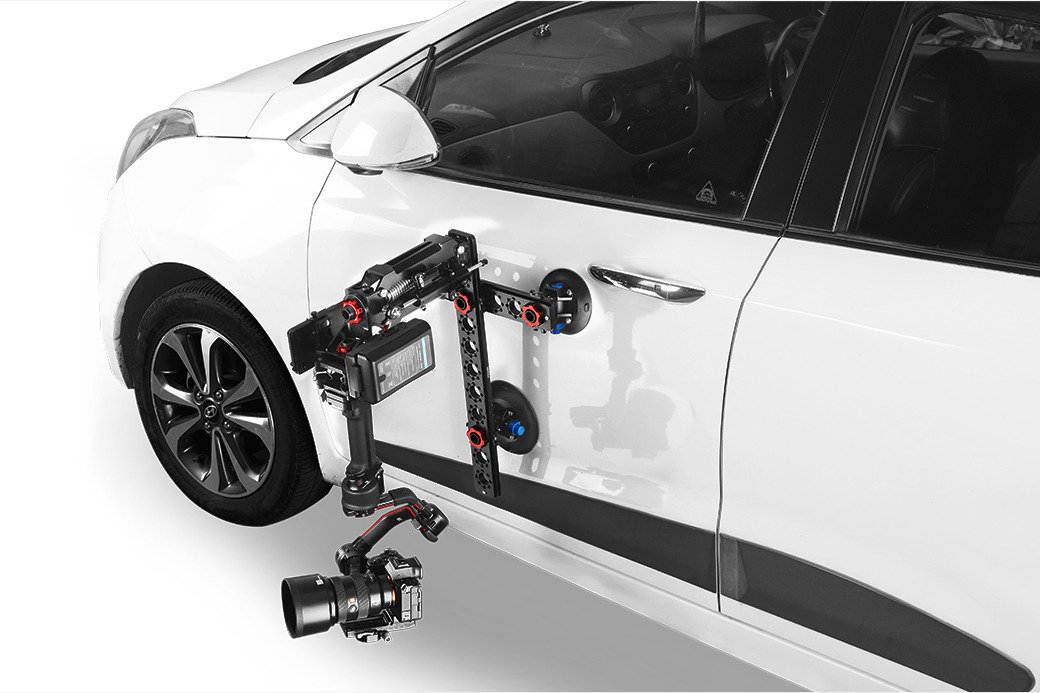 Proaim Fistgrip Car Mount with Shock Absorbing System for Camera Gimbals